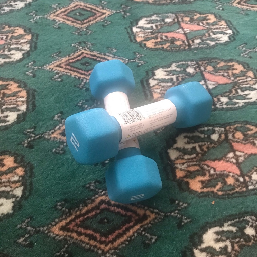 NWT 2lb Dumbbell Set